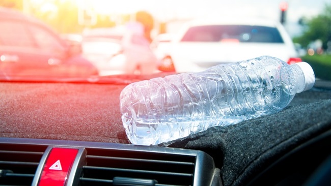 autovakantie file water